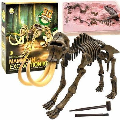 Mammut 3D-Skelett Ausgrabungsset ZA1777 B