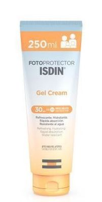 Isdin Fotoprotector Gel-Creme LSF 30, 250 ml - Sonnenschutz für die ganze Familie