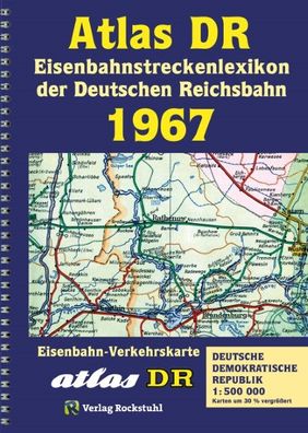 Eisenbahnstreckenlexikon der DDR 1967,