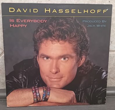 12" Maxi Vinyl David Hasselhoff - Is everybody Happy