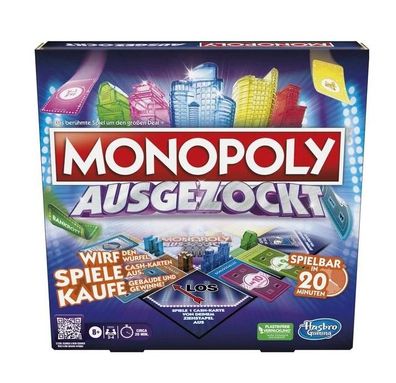 Hasbro Monopoly Ausgezockt Brettspiel Gesellschaftsspiel Spielerabend Money Geld