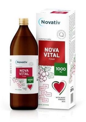 Nova Vital Tonic 1000 ml - Herz- & Nervensystemunterstützung