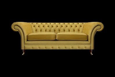Luxus Sofa Zweisitzer Textil Couch Wohnzimmer Chesterfield Polstermöbel