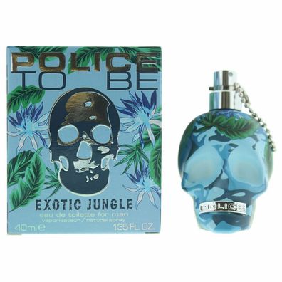 Police To Be Exotic Jungle Man Eau De Toilette Spray 40ml