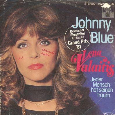 7" Lena Valaitis - Johnny Blue