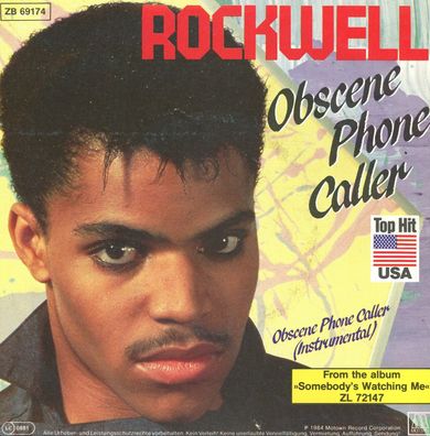 7" Rockwell - Obscene Phone Caller