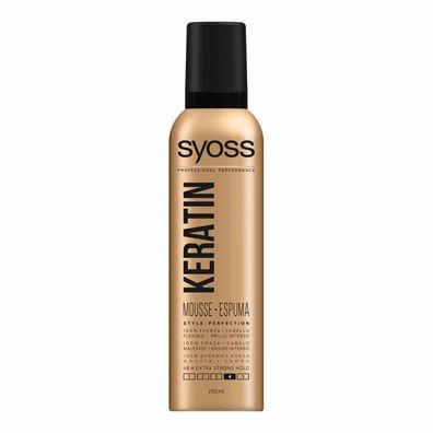 Syoss Foam Hair Keratin Style Perfection 250ml