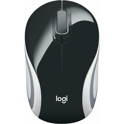 Logitech Logitech Mouse M187 Wireless Black Schwarz (910-002731) (910002731)