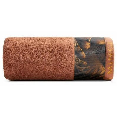 Handtuch Badetuch Duschtuch 100% Baumwolle 70x140 cm orange Eva Minge Glamour Design