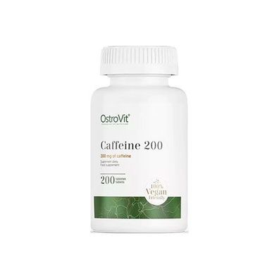 OstroVit Caffeine 200mg (200 Tabs) Unflavoured
