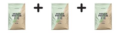 3 x Myprotein Vegan Protein Blend - Unflavoured (1000g) Unflavoured