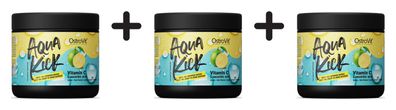 3 x OstroVit Aqua Kick (300g) Vitamin C - Lemon Lime