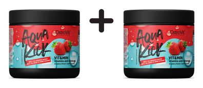 2 x OstroVit Aqua Kick (300g) VitandMin - Strawberry