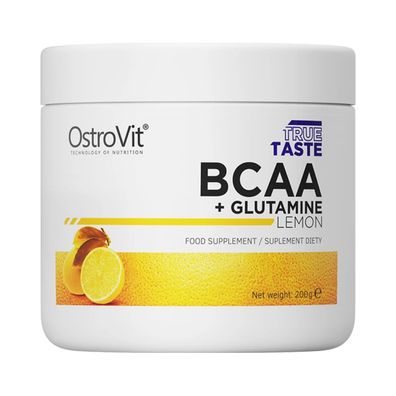 OstroVit BCAA + Glutamine (200g) Lemon