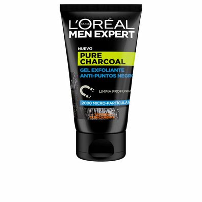 L?Oréal Professionnel MEN EXPERT pure charcoal gel exfoliante p. negros 100ml