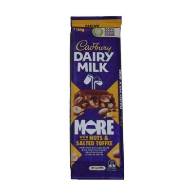 Cadbury More With Nuts & Salted Toffee [MHD: 14.02.2024] 165 g
