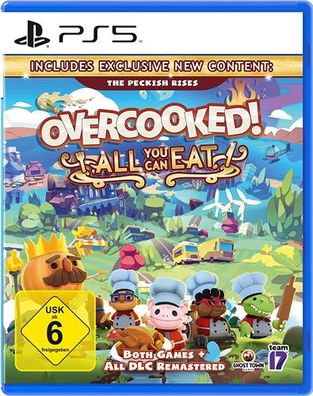 Overcooked all you can Eat PS-5 - NBG - (SONY® PS5 / Geschicklichkeit)