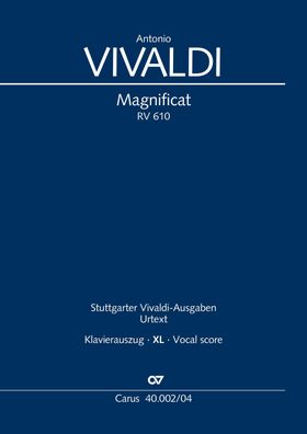 Magnificat (Klavierauszug XL), Antonio Vivaldi