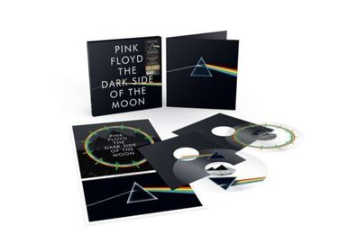 Pink Floyd Dark Side Of The Moon 180g 2LP UV Printed Art Clear Vinyl 2024 Warner