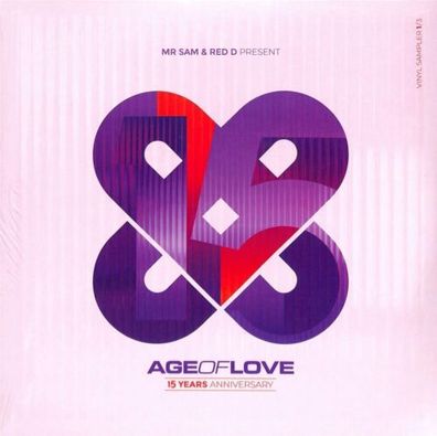 Mr Sam Red D pres Age Of Love 15 Years Anniversary Vinyl Sampler 1 LTD 2LP Vinyl
