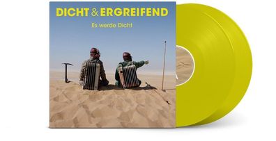 Dicht & Ergreifend Es Werde Dicht 2LP Obergeil Gelb Vinyl Gatefold Zipfe Adam