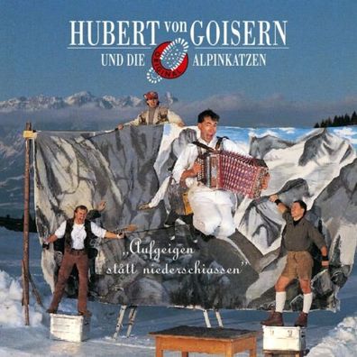 Hubert von Goisern Aufgeigen statt niederschiassen 1LP Blue Vinyl 2022 Sony
