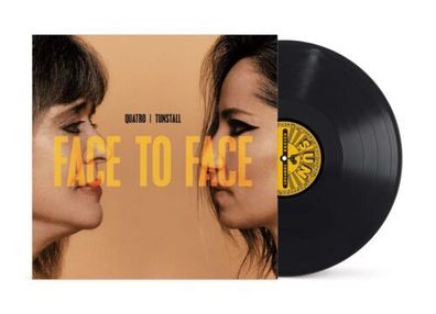 Suzi Quatro & KT Tunstall Face To Face 1LP Vinyl Gatefold 2023 Sun