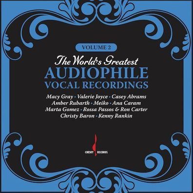 The World's Greatest Audiophile Vocal Recordings Vol 2 180g 1LP Vinyl Chesky Rec