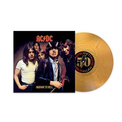 AC/ DC Highway To Hell LTD 1LP Gold Nugget Vinyl AC/ DC FIFTY 2024 Columbia