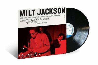 Milt Jackson And The Thelonious Monk Quintet 180g 1LP Vinyl Blue Note Classic