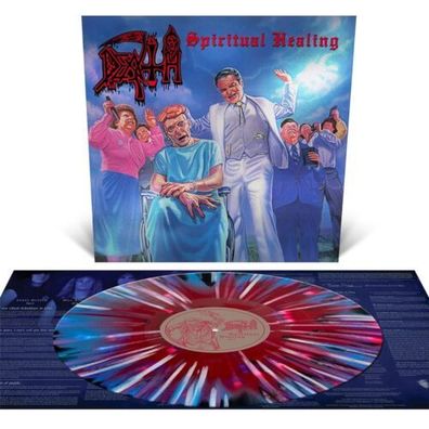 Death Spiritual Healing LTD 1LP Splatter Vinyl 2024 Relapse RR52011