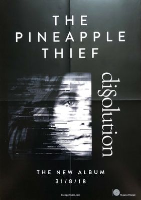 The Pineapple Thief Dissolution Original Album Promo Poster Plakat A2 59x42cm