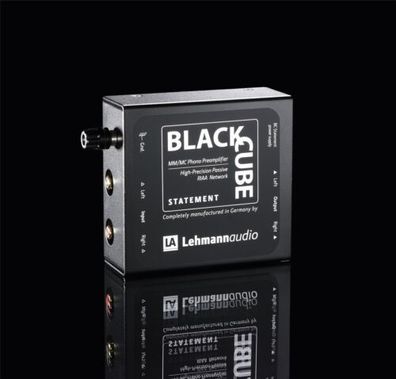 Lehmannaudio Black Cube Statement High End MM MC Phonovorverstärker