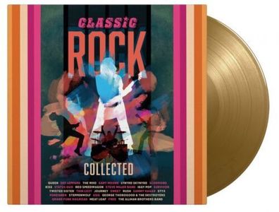 Various Classic Rock Collected 180g 2LP Gold Vinyl Numbered 2022 Music On Vinyl