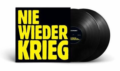 Tocotronic Nie wieder Krieg 180g 2LP Vinyl Gatefold 2022 Vertigo Berlin