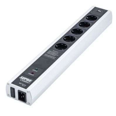 Supra Cables Netzleiste MD05-EU SP mit USB-A/ C 5 Steckplätze Überspannschutz NFI