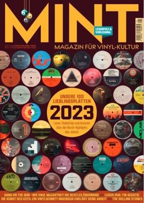 Mint Magazin No.65 (12/23) Lieblingsplatten 2023 Rolling Stones Paul McCartney
