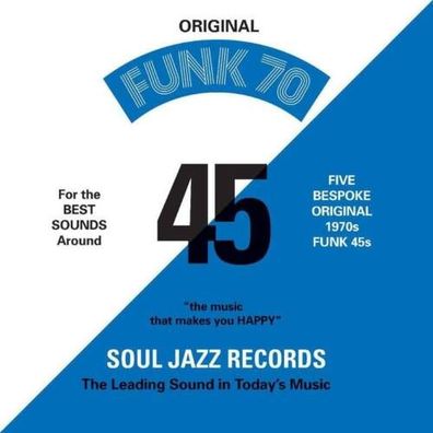 SOUL JAZZ Records Funk 70 LTD 5x 7" Vinyl Box Set Record Store Day RSD 2021