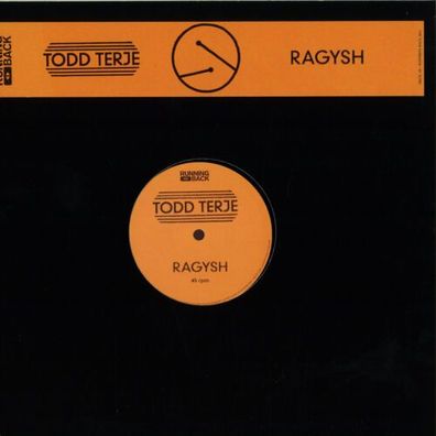 Todd Terje Ragysh Snooze 4 Love Bonysh 12" Vinyl 2011 Running Back RBCR-78