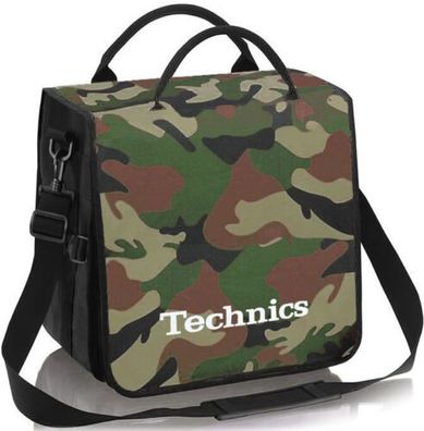 Technics DJ BackBag Camouflage für 45 LPs