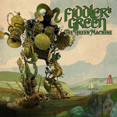 Fiddler's Green The Green Machine LTD 1LP Vinyl 2023 Deaf Shepherd