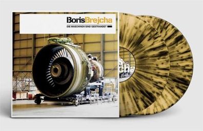 Boris Brejcha Die Maschinen Sind Gestrandet LTD 2LP Gold Splatter Vinyl HHD002-3