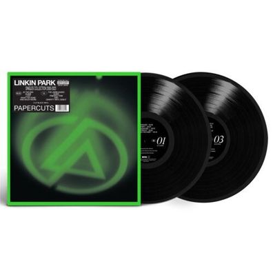 Linkin Park Papercuts Singles Collection 2000-2023 2LP Black Vinyl Gatefold