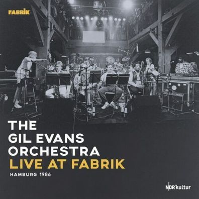 The Gil Evans Orchestra Live At Fabrik Hamburg 1986 180g 3LP Vinyl Gatefold 2022