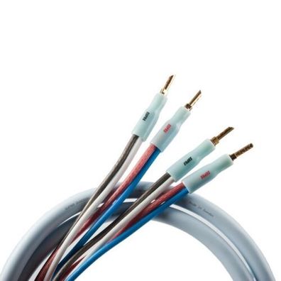Supra Cables Lautsprecherkabel Quadrax 2x 4.0 CombiCon Crimp 1 Paar 4,0 m