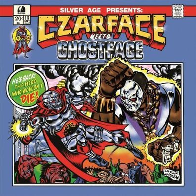 Czarface Meets Ghostface 1LP Black Vinyl 2022 Silver Age SIL007LP