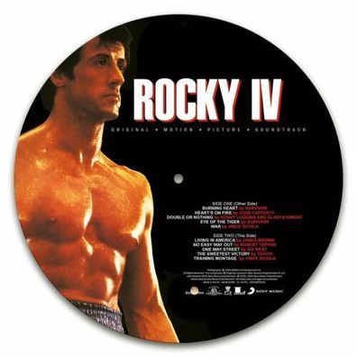 Various Artists Rocky IV Soundtrack LTD 1LP Picture Disc Vinyl 2020 Sony