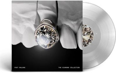 Post Malone The Diamond Collection 2LP Silver Vinyl Gatefold 2024 Republic