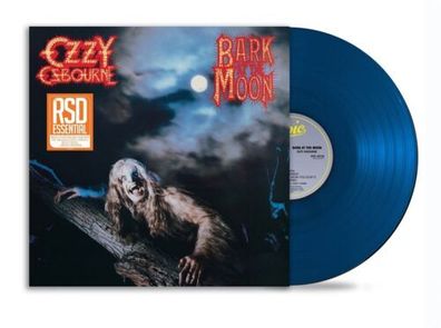 Ozzy Osbourne Bark at the Moon 1LP Blue Vinyl 40th Anniversary 2023 Epic