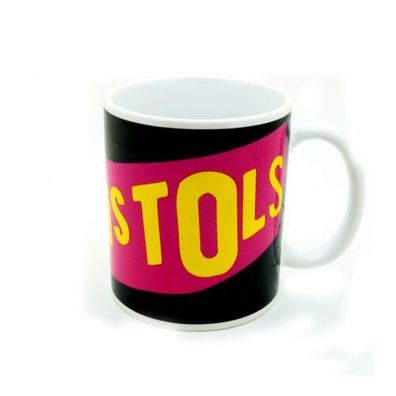 Sex Pistols Classic Logo Tasse Kaffetasse Mug Offizielles Lizenzprodukt